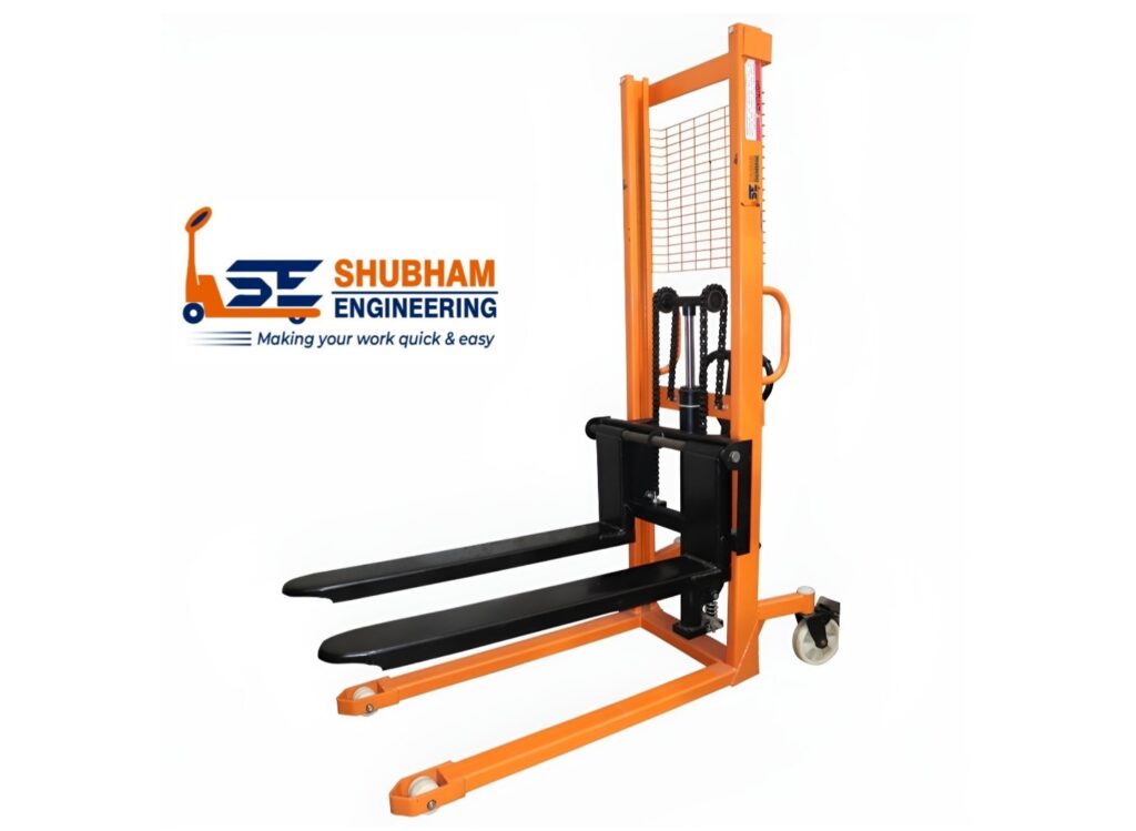 Hydraulic manual stacker