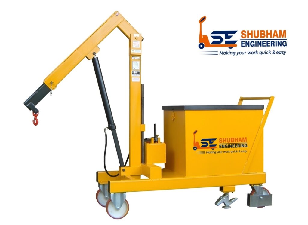 Manual Operated Counter Balance Floor Crane