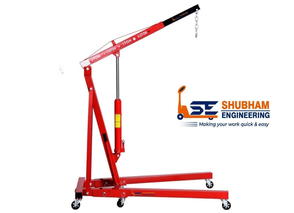 Mobile floor crane