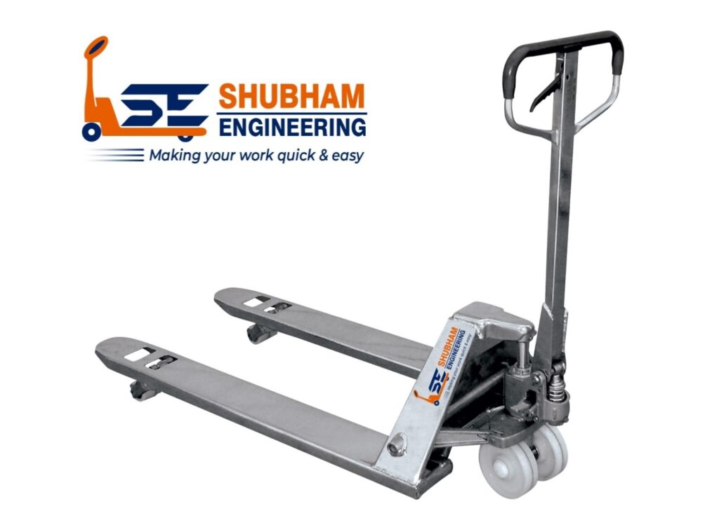 Stainless steel pallet truck