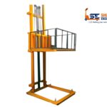 Hydraulic single cylinder goods lift