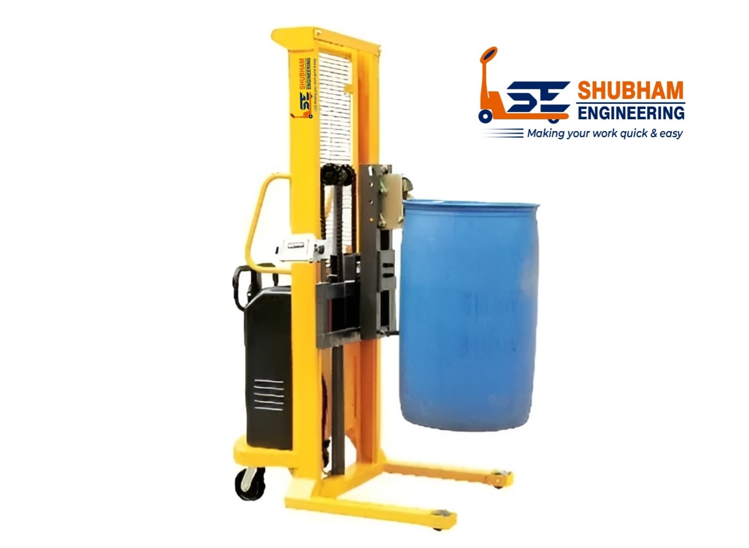 5 Key Advantages of Semi Battery Drum Lifter Cum Tilter for Efficient ...