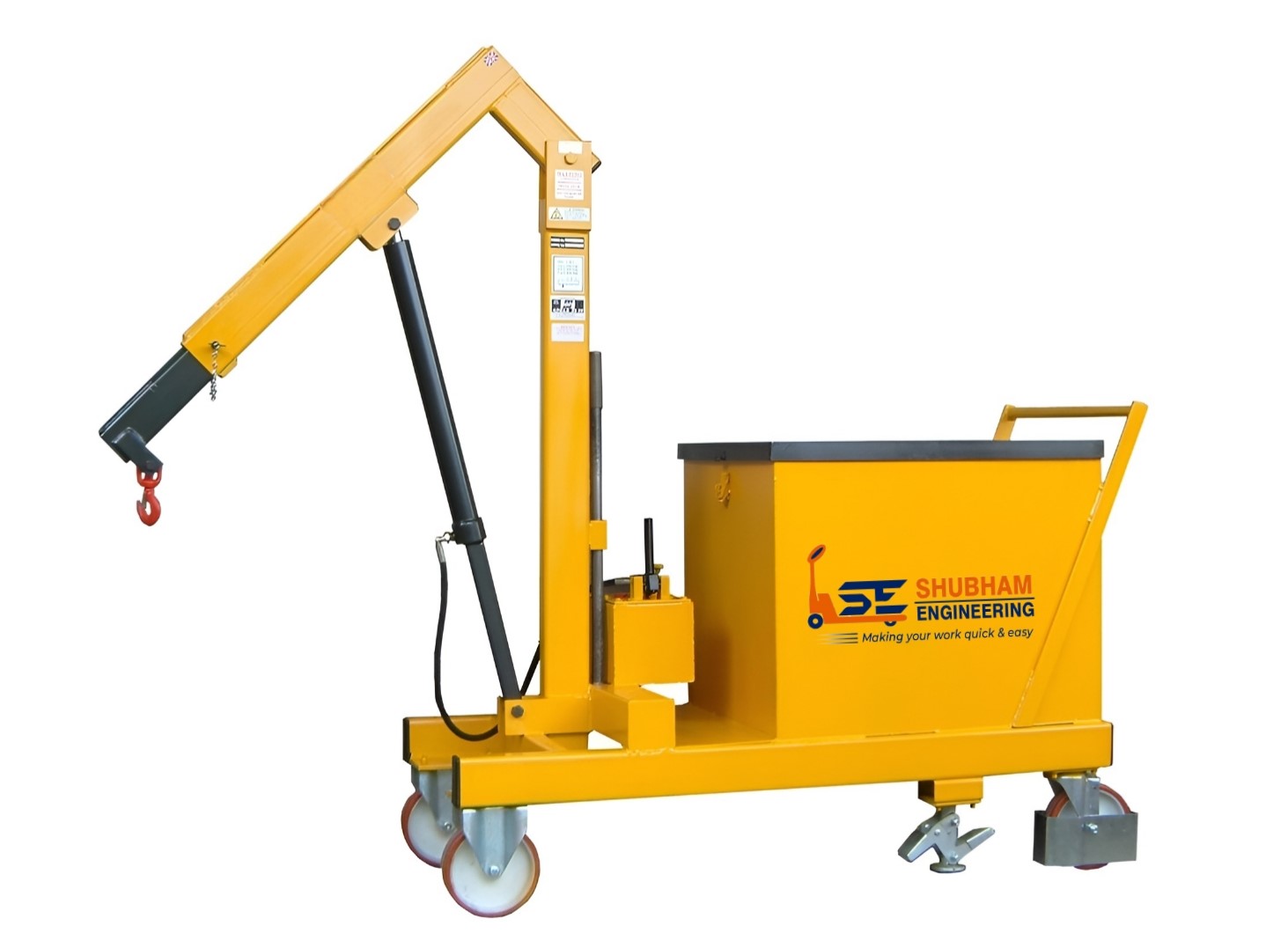 Manual Operated counter balance floor crane